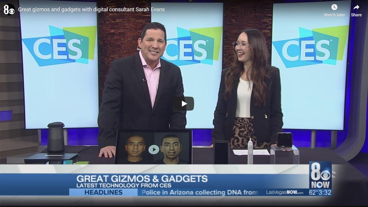 Lifekey launches at CES 2019 in Las Vegas.